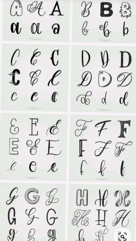 Japanese Dairy Writing, Pretty Letter Fonts, Fancy Lettering Fonts, Letter Types, Dairy Writing, Fancy Cursive Fonts, Gcse Sketchbook, Hand Lettering Alphabet Fonts, Lettering Styles Alphabet