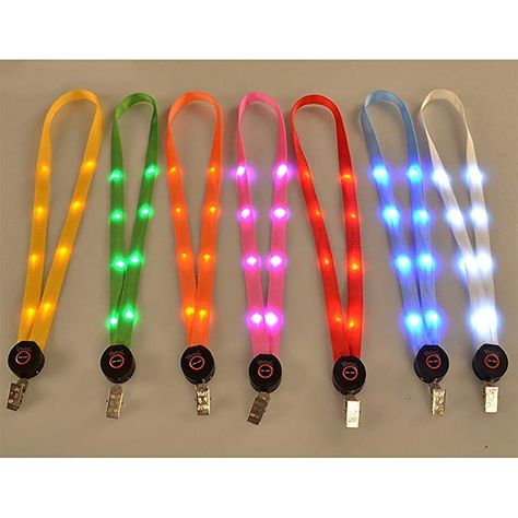 LOHOME® Bundle of 7 PCS Colorful LED Neck Strap Band Lanyard Waterproof Cruise 101, Cruise Hacks, Cruising Tips, Bahamas Honeymoon, Anniversary Cruise, Carnival Vista, Birthday Cruise, Cruise Pictures, Alaska Vacation