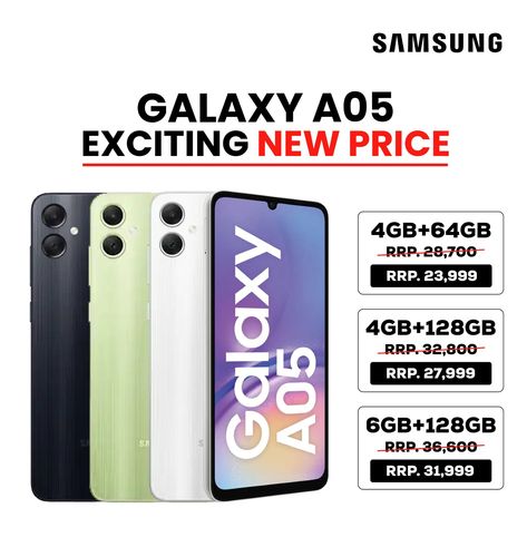 All variants of 𝐒𝐚𝐦𝐬𝐮𝐧𝐠 𝐆𝐚𝐥𝐚𝐱𝐲 𝐀𝟎𝟓 price reduced in Pakistan 📉 𝐹𝑢𝑙𝑙 𝐷𝑒𝑡𝑎𝑖𝑙𝑠:👇🏻 https://phonebolee.com/Samsung-Galaxy-A05-Price-in-Pakistan/ . #samsunggalaxya05 #samsungpakistan #phonebolee New Phones Samsung, Hp Samsung A32, Samsung Galaxy A Series, Samsung A04e Phone Case, Samsung Pl120, Tech Updates, Pakistan, Samsung Galaxy