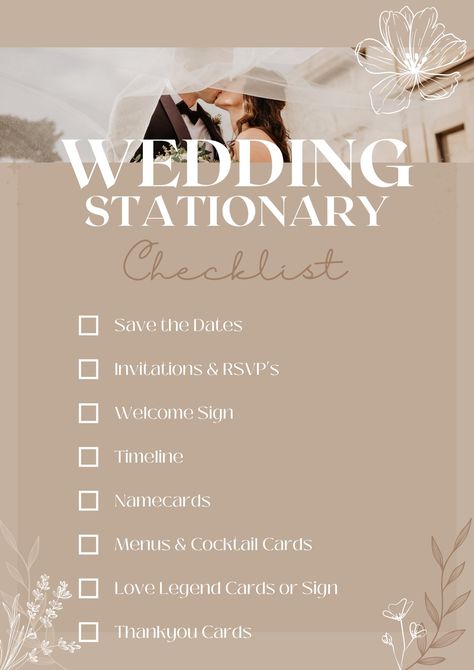 Planning a wedding can be tons of fun, AND extremely daunting. Here’s a stationary checklist to help make the process a little easier.   Many people will choose to send digital Save the Dates, Invitations, RSVP’s and put other logistic information on their wedding website. But printing these items is still a great option that can add an extra personal touch.  Dream Wedding | Custom Wedding | Wedding Art | Wedding Stationary | Wedding Design | Wedding Planning | Boho Wedding | Creative Wedding Stationary Checklist, Wedding Stationary Checklist, Wedding Website Inspiration, Wedding Stationery Checklist, Stationary Wedding, Wedding Help, Wedding Checklist, Planning A Wedding, Save The Date Invitations