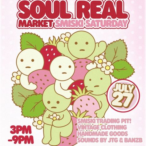 I’ll be vending at soul real market again this Saturday! All my smiski tops are designed & embroidered by me, so stop by if you ❤️ smiskis (and thrifting in general)! I’ll have the designs pictured plus one more surprise one if I can finish it in time!! We are also giving away stickers & pins with smiskis on them 👀 #smiski Smiski Poster, Styled Outfits, Cloud City, Cute Poster, Room Tour, Picture Design, Cute Stickers, In Time, Wall Prints