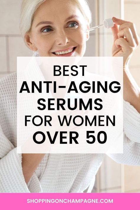 If you’re a woman over 50, you may notice your skin needs a bit more TLC than when you were younger. That's where the magic of anti-aging serums comes in – our little secret to keeping that glow and resilience in our skin.I’ve compiled this comprehensive guide to the best anti-aging serums for every mature skin type and concern. Whether you're dealing with sagging skin, seeking that radiant glow, or looking for a serum gentle enough for your sensitive skin, I've got you covered! The Best Serum For Face, Best Skincare Routine For Women Over 50, Best Wrinkle Cream Top 10 Anti Aging, Skin Care Routine For 50s For Women, Skin Care Over 50 Anti Aging, Best Anti Aging Skin Care For Over 50, Skincare For Anti Aging, Best Anti Aging Skin Products, Pro Aging