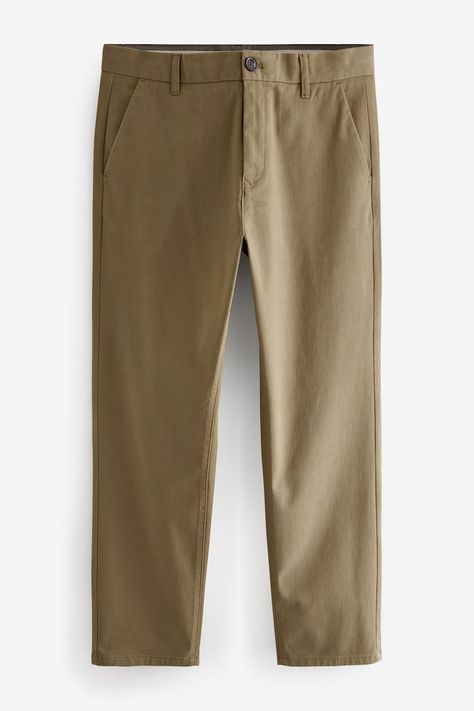 NEXT Mens Light Tan Stretch Chinos Trousers True Autumn, Stretch Chinos, Chino Trousers, Light Tan, Mens Clothing Styles, Trousers, Fashion Outfits, Clothes