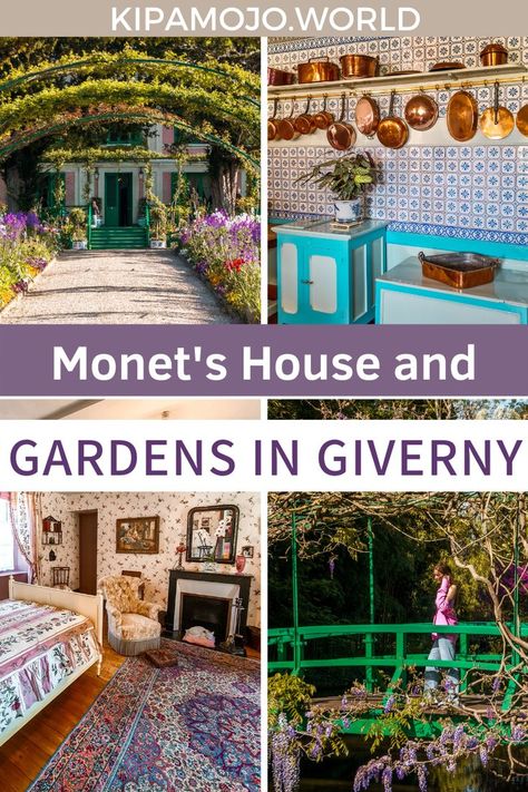 Giverny France Monet, House Of Claude Monet, Giverny Monet House, French Thanksgiving, Monet House, Claude Monet House, Monet Giverny, Giverny Monet, Giverny France