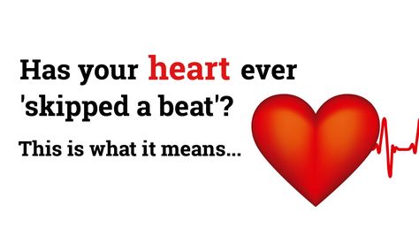 Heart Skipping A Beat, Heart Skips A Beat, Heart Structure, Heavy Sweating, Skip Beat, Heart Palpitations, Health Disease, Heart Rhythms, Thyroid Issues