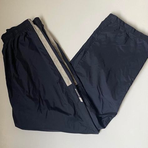 Vintage Windbreaker Pants ✦ Open To All Offers ✦ Free Shipping Bundle Measurements: Like New Condition. No Flaws Mens Vintage Reebok Windbreaker Tracksuit Pants Sportswear Navy/Light Gray Size Large Regular Fit. Excellent For Casual & Athletic Wear. Three Pockets + Straight Bottoms. Reebok Logo On Right Leg. Elastic Waist Band + Gray Stripe ——— TAGS ——— #Vintage #Reebok #Athletic #Windbreaker #Tracksuit Nike 90s Pants, Nike 90s Vintage Pants, 90s Track Pants, Vintage Nike Track Pants, Vintage Track Pants, Reebok Tracksuit, Vintage Tracksuit, Nike Track Pants, Reebok Logo