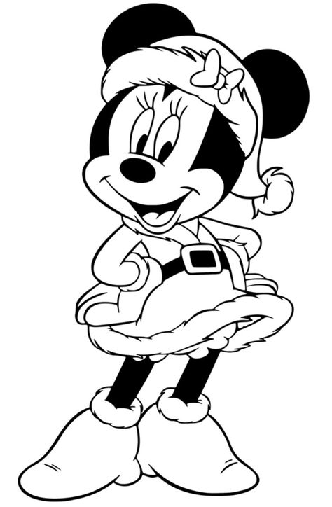 Disney Christmas Drawing Easy, Christmas Disney Coloring Pages, Christmas Coloring Pages Disney, Disney Christmas Coloring Pages, Disney Coloring Pages Printables, Mickey Mouse Coloring, Mouse Coloring Pages, Disney Xmas, Disney Coloring Sheets