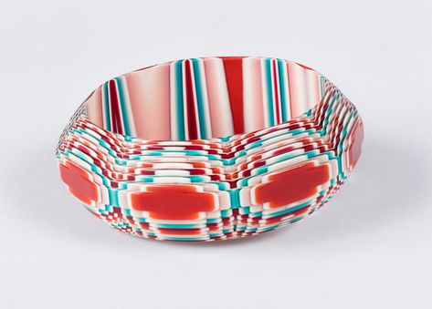 Multi-layered and multi-colored bangle bracelet Acetate Art, Plastic Fusing, Print Labels, Celluloid Jewelry, Cooper Hewitt, Late 1960s, Cellulose Acetate, Different Materials, Design Museum