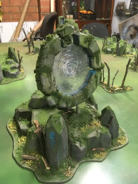 D&d Terrain Diy, Dnd Modular Terrain, Dungeons And Dragons Terrain, Dnd Diorama, Fantasy Diorama, Dnd Terrain, Dnd Terrain Diy, Dnd Crafts Diy, Dnd Room