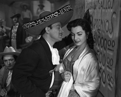 Pedro Infante Aesthetic, Mexican Traditional Clothing, Mexican Gothic, Latina Aesthetic, Chicano Love, Mexican Culture Art, Vintage Hollywood Glamour, Mexican Actress, Vintage Couples