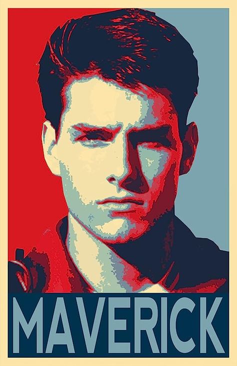 Amazon.com: Maverick Top Gun Illustration - Tom Cruise U.S. Navy Military Pop Art Movie Home Decor Poster Print (11x17 inches): Posters & Prints Gym Wallpapers, Maverick Top, Mad Men Don Draper, Movie Home Decor, Movie Home, Military Images, Horror Picture Show, Navy Military, Rocky Horror Picture