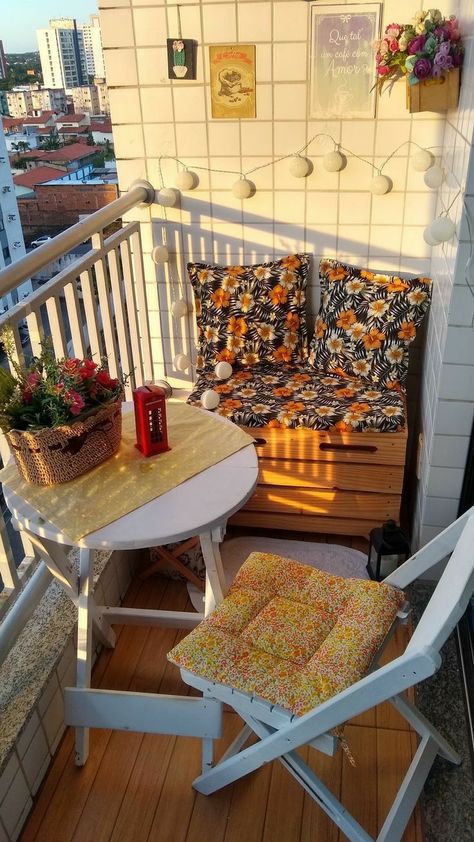 Small Apartment Balcony Ideas, Apartment Decorating Living, Small Room Design Bedroom, Terrace Decor, Small Balcony Design, Apartment Living Room Design, Dream Apartment Decor, Modern Kitchen Interiors, Apartment Patio