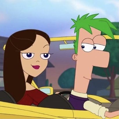 Vanessa Phineas And Ferb, Ferb And Vanessa, Fictional Couples, Childhood Crushes, Chisato Nishikigi, Phineas Y Ferb, Picture Poster, Couple Painting, Phineas And Ferb