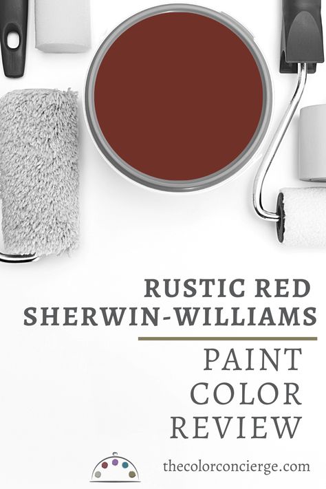 Primitive Red Paint Colors, Rust Red Paint Color, Dark Red Front Door Paint Color, Rustic Red Exterior House Colors, Red Paint Colors For Front Door, Burnt Red Front Door, Colonial Red Paint, Rustic Red Paint Colors, Earthy Red Paint Colors