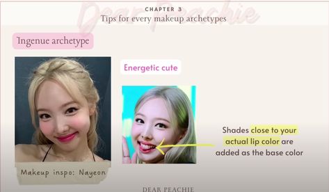 Ingenue Makeup, Ingenue Essence, Nose Contouring, Face Makeup Tutorial, Cute Makeup, Makeup Inspo, Base Colour, Lip Colors, Makeup Tutorial