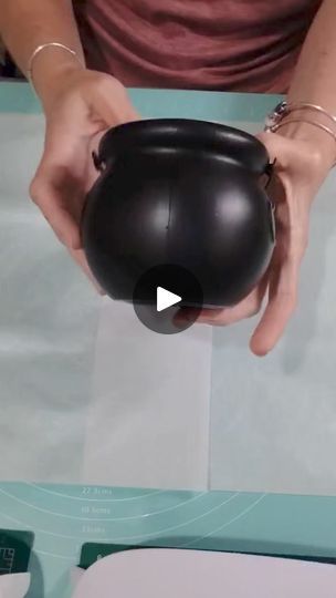 836K views · 5.8K reactions | Mini Halloween Cauldron DIY! #crafting #craftingcommunity #dollartreediy #easydiy #halloween #dollartree #craftdiy
PLEASE click on the scrolling link to watch the full video! | Jaime's Corner Halloween Cauldron Centerpiece Ideas, Weird Centerpieces, Mini Couldren Ideas, Diy Calderon Halloween, Mini Cauldron Decoration Ideas, Mini Cauldron Ideas, Halloween Decorations Videos, Halloween Cauldron Ideas, Diy Halloween Cauldron