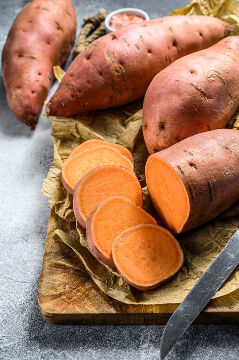 How To Cook Sweet Potato For Dogs Preventive Healthcare, Healthy Superbowl Snacks, Sweet Potatoes For Dogs, Cooking Sweet Potatoes, Sweet Potato Hash, Mashed Sweet Potatoes, Sweet Potato Recipes, Roasted Sweet Potatoes, Wheat Free