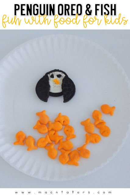 Penguin Snacks, Tot School Curriculum, Fun Snack Ideas, Penguin Unit, Winter Snacks, Joy School, Snack Ideas For Kids, Classroom Snacks, Theme Snack