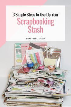 Ways To Use Scrapbook Paper, Organize Scrapbook Supplies, What To Do With Scrapbook Paper, Things To Do With Scrapbook Paper, Easy Scrapbooking Ideas Simple, Scrapbook Hacks, Scrapbooking Hacks, Creative Scrapbook Ideas, Scrapbooking Projects Ideas