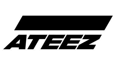 Ateez Logo Png, Ateez Names, Mini Moodboard, Ateez Logo, Stray Kids Logo, Drawing Stickers, Korean Letters, Pin Logo, Product Ideas