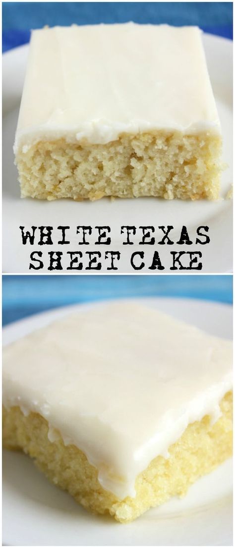 White Texas Sheet Cake Texas Sheet Cake Pioneer Woman, White Sheet Cake, White Sheet Cakes, White Texas Sheet Cake, Dessert Oreo, Texas Sheet, Texas Sheet Cake, Torte Cupcake, Sheet Cake Recipes