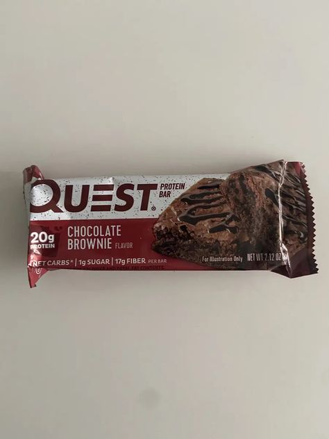 Quest Bars Aesthetic, Protein Bars Aesthetic, Protein Bar Aesthetic, Oreo Rice Crispy Treats, Brownies Aesthetic Images, Cosmic Brownie Protein Bars, Brownie Quest, Quest Protein Bars, Quest Bars