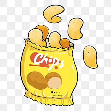 cartoon snack,potato chips,illustration,purple packaging bag,creative cartoon,food,food,food festival,foodie,fried food,decorative pattern Bag Of Chips Drawing, Snacks Drawing, Snack Drawing, Chips Cartoon, Potato Clipart, Snacks Illustration, Snack Cartoon, Chips Illustration, Snack Clipart