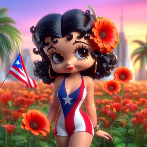 Miss Puerto Rico, Puerto Rico Pictures, Puerto Rico History, Puerto Rico Art, Pop Art Fashion, Puerto Rican Pride, Sublimation Ideas Projects Inspiration, Puerto Rican Culture, Cartoon Character Tattoos