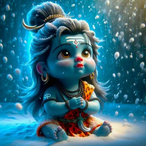 Baby Shiva Images, Vastu Wallpaper, Baby Shiva, Running Painting, Shiva Images Hd, Kailash Mansarovar, Shiva Images, Shiv Parvati, Shiva Shankar