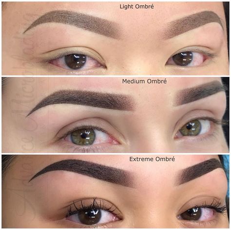 Ombre Eyebrows Microblading, Esthetician Eyebrows, Lashes Tattoo, Permanent Eyebrow Tattoo, Mircoblading Eyebrows, Hair Training, Eyebrow Shading, Tattoo Eyebrows, Ombre Eyebrows