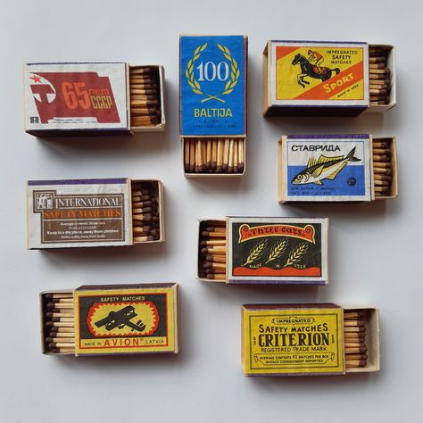 Original matchboxes, made in Latvia in 1980-ties German Militaria, Match Boxes, Matchbox Art, Safety Matches, Creative Packaging Design, Creative Packaging, Match Making, Puerto Rican, Soviet Union