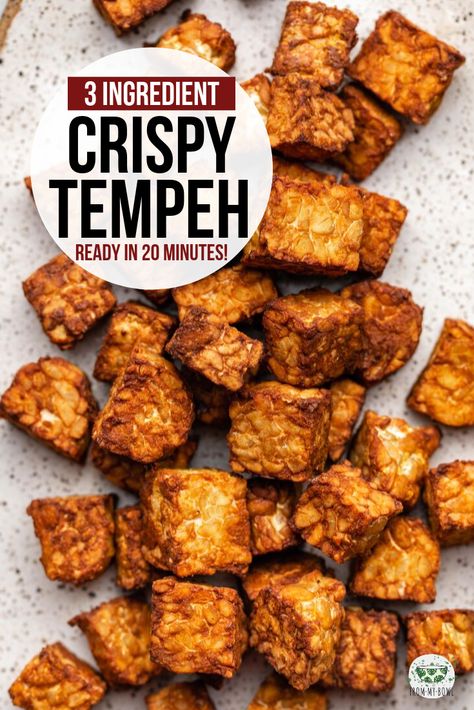 Tempeh Recipes Vegan, Crispy Tempeh, Vegan Diner, Gluten Free Meal Prep, Baked Tempeh, Tempeh Recipe, Tempeh Recipes, Plantbased Recipes, Grain Bowls