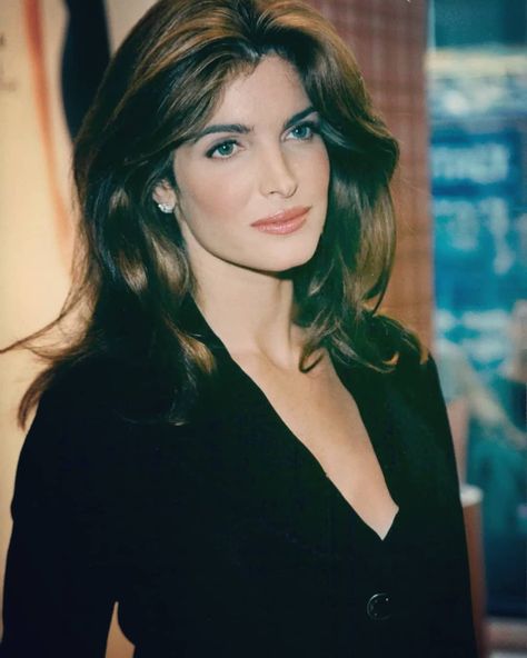 Stephanie Seymour Tribute on Instagram: “Naturally stunning 🤩 #stephanieseymour #supermodel #topmodel #fashion #portrait #brunette #fashionphotography #instabeauty #instafashion…” Stephanie Seymour 90s, Stephanie Seymour, Original Supermodels, 90s Supermodels, Angel Face, Fashion Portrait, Hair Today, Dark Hair, Hair Inspo