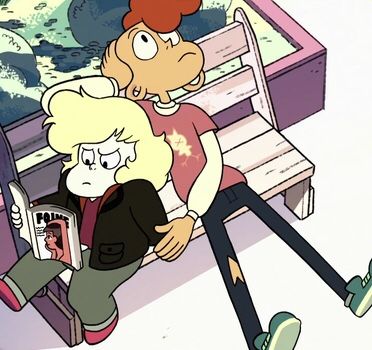 Lars X Sadie, Sadie Steven Universe, Lars Steven Universe, Giant Woman, Cookie Cat, I'm Scared, Cartoon Shows, Steven Universe, Fangirl