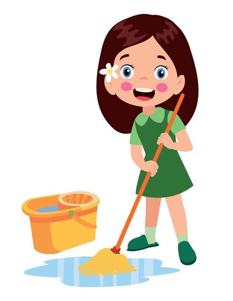 cute little boy cleaning with mop Cleaning Cartoon, Mopping Floors, Bike Drawing, House Cartoon, Kids Cleaning, Water Drawing, English Fun, Family Cartoon, Female Cartoon