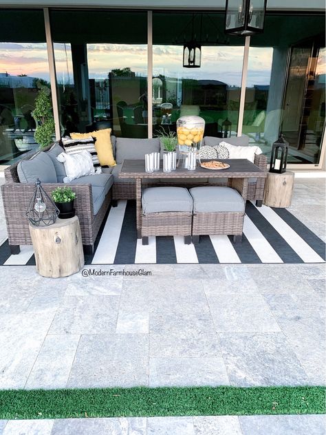 Patio furniture set at Modernfarmhouseglam 
Outdoor rug sofa couch table dining 

Follow my shop @modernfarmhouseglam on the @shop.LTK app to shop this post and get my exclusive app-only content!

#liketkit #LTKsalealert #LTKSeasonal #LTKhome
@shop.ltk
https://liketk.it/45KhK