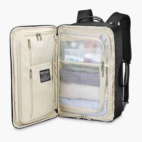 From basic rucksacks to nifty new features, these backpacks are a traveler's dream come true. #backpacks #luggage #travel #packing #packwithme #travelessentials #carryon #carryonessentials #traveling #veryTandC Carry On Backpack For Women, Best Carry On Backpack, Backpack Suitcase, Laptop Pouch, Lightweight Luggage, Travel Backpacks, Backpack Reviews, Travel Gadgets, Convertible Backpack