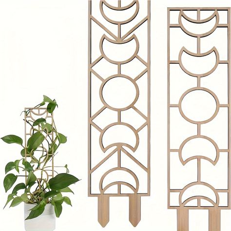 Climbing Plants Indoor, Trellis For Potted Plants, Potted Plant Trellis, Mini Trellis, Houseplant Trellis, Small Wooden Shelf, Indoor Plant Trellis, Metal Garden Trellis, Small Trellis