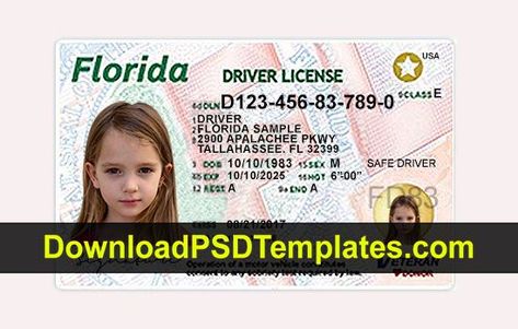 Passport Template, Birth Certificate Template, Driver License, Id Card Template, Card Templates Free, Free Business Cards, Driving License, New Drivers, Birth Certificate