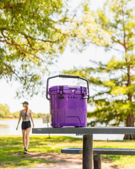 Where are our purple lovers at? 💜 #LakaCoolers #ADifferentDegreeOfCool #cooler #purple #purpleaesthetic #purplelover #picnic #smallbusiness July 16, Purple Aesthetic, Coolers, Small Business, Purple, On Instagram, Quick Saves, Instagram