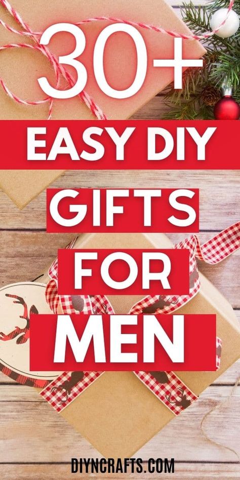 Mens Gifts To Make, Handmade Gifts For Men Christmas, Men Thank You Gifts Ideas, Homemade Gifts For Adult Son, Diy Men’s Christmas Gifts, What To Make Dad For Christmas, Diy Christmas Gifts For Men Guys, Diy Crafts For Men Gifts, Creative Gifts For Family