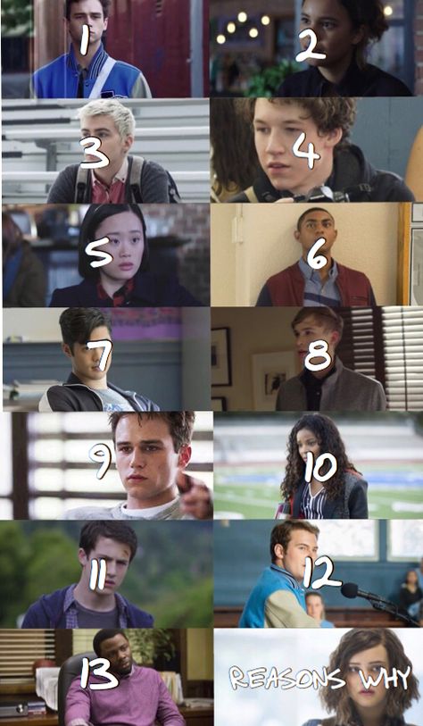 13 Reasons Why Tapes (in order according to Show not book) 13 Reasons Why Journal, 13 Reasons Why Season 1, 13 Reasons Why Stickers, 13 Reasons Why Wallpaper, 13 Reasons Why Tapes, 13 Reasons Why Book Cover, 13 Reasons Why Minimalist Poster, 13 Reason Why, 13 Reasons Why Poster