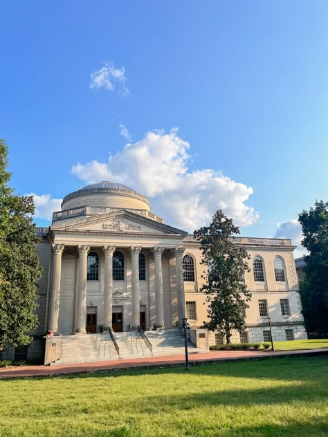 Wilson Library Unc, Unc At Chapel Hill, Unc Chapel Hill Campus, University Of North Carolina Chapel Hill, Chapel Hill Aesthetic, Unc Chapel Hill Aesthetic, Unc Aesthetic, Unc College, North Carolina Chapel Hill