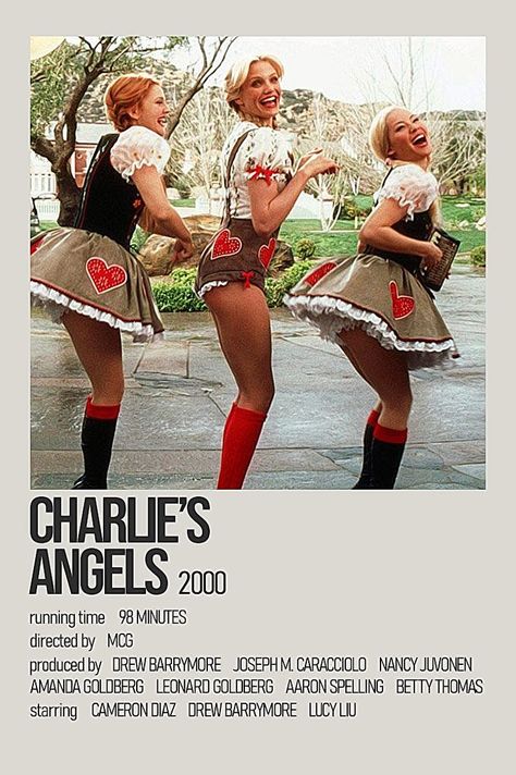 Charles Angels, Charlies Angels Movie, Charlie S Angels, 2000s Posters, Blonde Halloween Costumes, Angel Movie, Netflix Subscription, Hot Halloween Outfits, Girly Movies