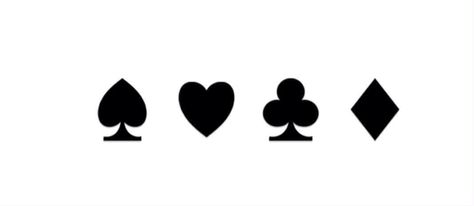 Spades, Hearts, Clubs and Diamonds Card Symbol Tattoo Finger, Spade Heart Diamond Clover Tattoo, Clubs Tattoo, Heart Spade Diamond Club Tattoo, Spades Hearts Diamonds Clubs Tattoo, Diamond Finger Tattoo, Spades Tattoo, Hand Tatts, Spade Symbol