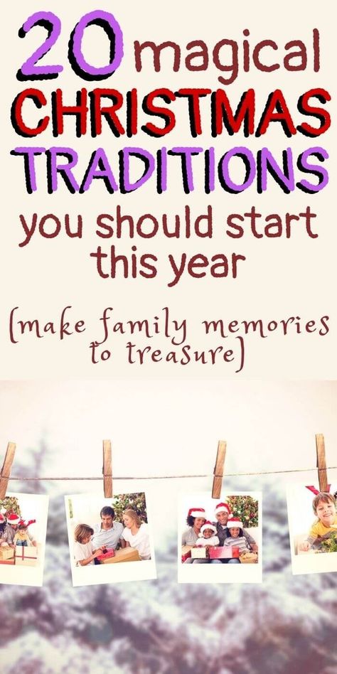 Grandparent Christmas Traditions, Best Christmas Traditions, Christmas Traditions For Grandchildren, Christmas Kids Traditions, Christmas Traditions With Kids, Simple Christmas Traditions, Christmas Ideas With Kids, Christmas Traditions To Start With Baby, Christmas Traditions Kids Families