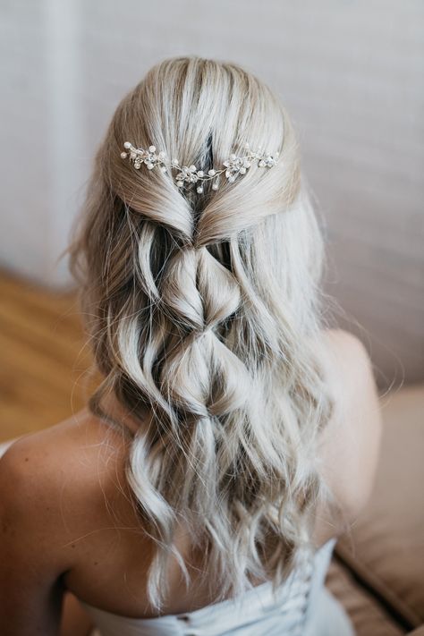 Wedding hair for bride