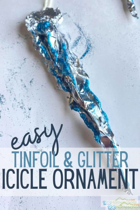 Tinfoil Craft, Tin Foil Crafts, Igloo Craft, Snowman Crafts Preschool, Icicle Crafts, Letter I Crafts, Ice Crafts, Craft For Preschool, Winter Crafts Preschool