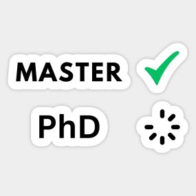 Phd Motivation Wallpaper, Done Sticker, Phd Student Life, Phd Aesthetic, Phd Quote, Phd Sticker, Phd Dissertation Outline, Phd In Progress, Phinished Phd