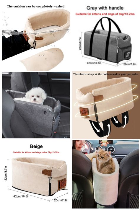 Pet Car Accessories, Dog Car Booster Seat, Dog Clothes Patterns Sewing, Dog Car Accessories, Dog Sewing Patterns, Dog Accesories, Pet Strollers, Pet Resort, Pet Spaces